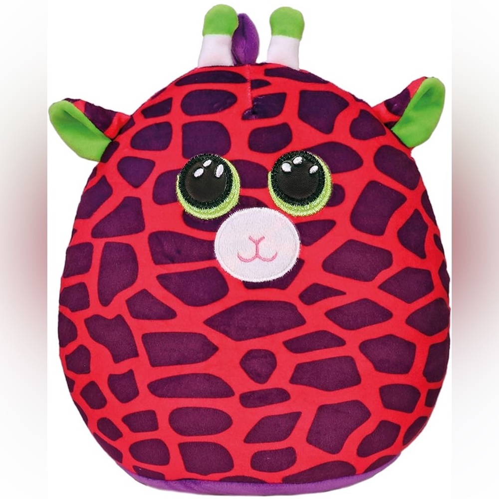 2021 TY Squish-a-Boos GILBERT the Giraffe Cushion Pillow Plush NWT